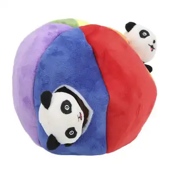 Плюшевая игрушка для собак в прятки, набор лесных животных с милым внешним видом для собак