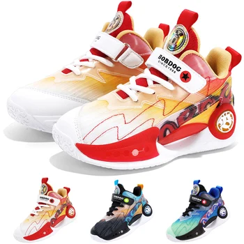 Модная молодежная детская спортивная обувь для мальчиков и девочек, обувь для студенческих школьных спортивных тренировок, баскетбольная обувь 31-39