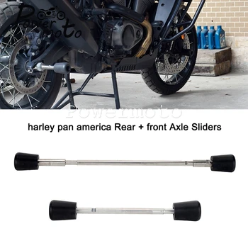 Для Harley PAN AMERICA 1250 S RA1250 S ADV 1250S 21-22 Мотор Передняя Вилка Заднего Моста Противоаварийный Слайдер Протектор Колеса Защита Колеса