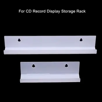 Прозрачная Акриловая подставка для пластинок, настенный держатель для пластинок, стеллаж для хранения виниловых альбомов