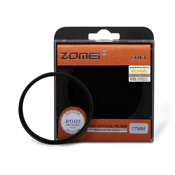 Zomei Camera Pro Mist Filter Фильтр Объектива с Мягкой Фокусировкой 52/55/58/62/67/72/77/82 мм Мечтательный Туманный Рассеиватель для Портретной съемки