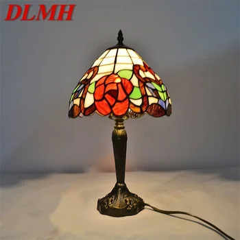 Настольные лампы с диммером DLMH, светодиодный красочный настольный светильник, креативный Современный светильник для украшения дома, спальни
