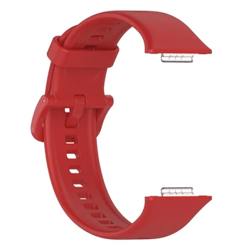 Износостойкий ремешок M2EC для Huawei Watch Fit 2, регулируемый спортивный резиновый ремешок