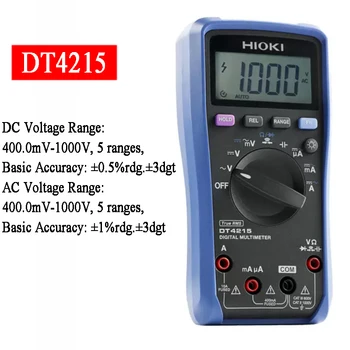 Цифровой мультиметр HIOKI DT4222 DT4221 DT4215 DT4223 DT4224 Измеряет Напряжение, Ток, Емкость Многоцелевого назначения