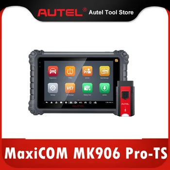 Autel MaxiCOM MK906 Pro-TS Полное Обновление инструмента кодирования ключей Автоматического Диагностического сканера TPMS MS906BT/MS906TS