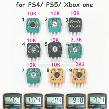 5шт 3D Джойстик Аналоговые Осевые Резисторы Потенциометр для Playstation PS4 Контроллер PS5 Микропереключатель для Xbox one для NS pro