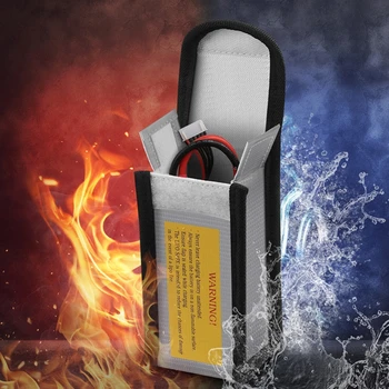 Переносная огнестойкая сумка безопасности 24BB, Lipo Guard Protector, Взрывозащищенный огнестойкий чехол для зарядки аккумулятора, контейнер