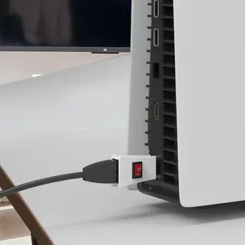 USB-кабель с переключателем включения/выключения, прочный удлинитель, переключающий линию питания вентилятора, адаптер длиной 5,6 см для PS-4/PS-3Console