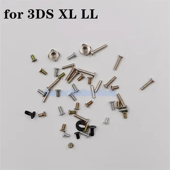 Для Nintendo 3DS LL Полные наборы винтов Замена пружинной металлической стойки L R для контроллера 3DS XL Комплект винтов Аксессуары
