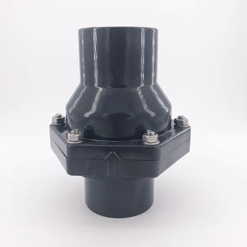 Обратный клапан из ПВХ O.D 50 мм, обратный клапан, обратный клапан, вертикальный, горизонтальный обратный клапан, Вертикальный и горизонтальный Универсальный