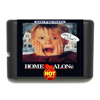 Новое поступление 16-битной игровой карты Home Alone MD для Sega Mega Drive для Genesis