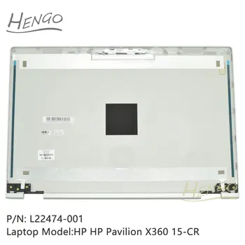 L22474-001 Серебристый, оригинальный, новый для HP Pavilion X360 15-CR ЖК-дисплей, задняя крышка, задняя крышка, верхний чехол