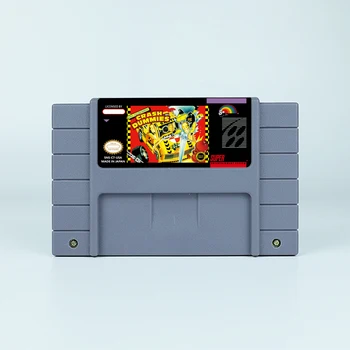 Экшен для The Incredible Crash Dummies - Картридж версии США или EUR для игровых консолей SNES