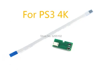 1 комплект Кнопки Включения-выключения Питания Печатная плата с Гибким кабелем Для PS3 Slim MFW-001 CECH-4000 с кабелем переключения MFW 001 MSW-K02