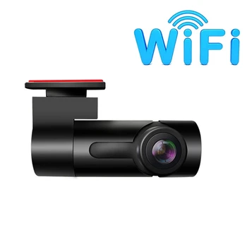 Скрытый видеорегистратор Wifi 1080P для вождения автомобиля, широкоугольный лобовое стекло, автоматическая камера ночного видения, Парковочный монитор высокой четкости