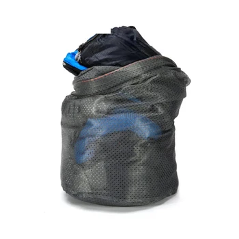 Наружный нейлоновый складной спальный мешок большого размера, сетчатый мешок для хранения, Компрессионный сетчатый мешок с завязками, сумка для хранения одеяла для одежды