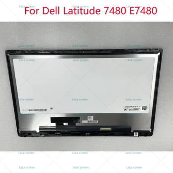 Для Dell Latitude 7480 E7480 светодиодный ЖК-дисплей С Сенсорным Экраном LP140QH1 SPH1 замена матрицы В сборе 2560x1440 QHD