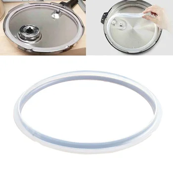 Уплотнительное кольцо 16 18 20 22 24 см Скороварки Прокладка из белой силиконовой резины Уплотнительное Кольцо для Скороварки Уплотнительное Кольцо для приготовления пищи Инструмент
