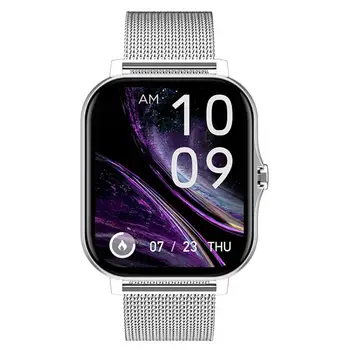 2023 Смарт-часы для мужчин и женщин в подарок, Спортивные часы для фитнеса с сенсорным экраном, Звонки по Bluetooth, Цифровые умные часы, наручные часы
