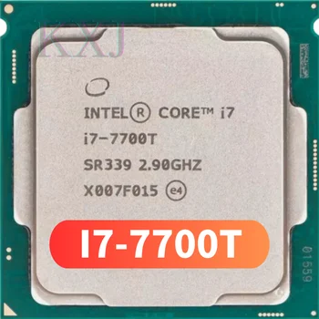 Intel i7 7700t Процессор i7-7700t CPU Процессор 2.9 ГГц четырехъядерный LGA 1151 поцарапанные детали Бесплатная доставка