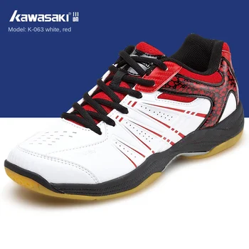 оригинальные мужские кроссовки для бадминтона Kawasaki, женские дышащие высокоэластичные нескользящие спортивные кроссовки, теннисные ботинки