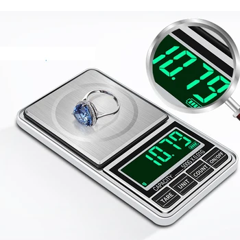 Ювелирные весовые весы precison для золотых ювелирных изделий карманные цифровые электронные весы Стерлингового серебра с USB-подключением источник питания