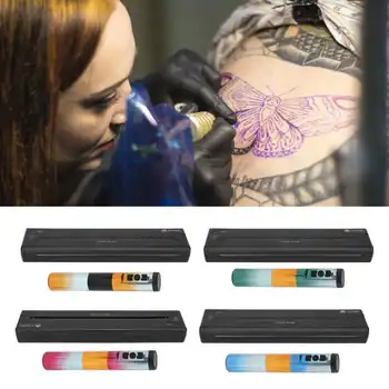1200 мАч Термоперенос трафарета для татуировки Копировальный аппарат Интерфейс USB 1500 мАч Беспроводная Ручка для тату-машинки