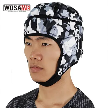 WOSAWE Soft Shell EVA Противоударный головной убор, Футбольный Шлем вратаря, Мотоциклетная защита головы для молодежи и взрослых