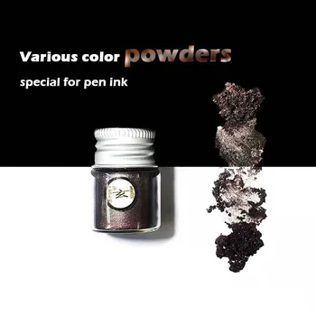 Различные цветные порошки для цветных чернил, используемые для стеклянной ручки, различные цветные порошки для цветных чернил DIY в бутылках