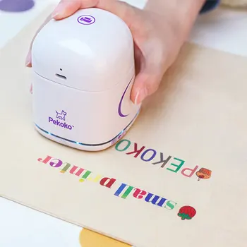 Ручной цветной принтер для изготовления цветных этикеток DIY Small Color Label Maker Интеллектуальная Мобильная струйная печать этикеток с татуировками
