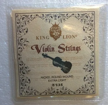 Струны для скрипки KING LION v135 комплект струн, диаметр в дюймах: 010-035