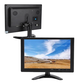 10,1-дюймовый Портативный монитор 16:10 HD Широкоэкранный дисплей Поддержка BNC/VGA/AV Входа для Raspberry Pi для Xbox 360 для PS4/CCTV