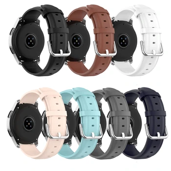 Кожаный ремешок для часов Huawei Watch GT 2e для Samsung Galaxy watch 46 мм для Honor Magic для Fossil Gen 5 Carlyle HR