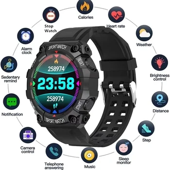 Y56 Смарт-часы Мужские Женские смарт-часы Пульсометр Монитор артериального давления Фитнес-трекер Часы Смарт-браслет для Android и IOS