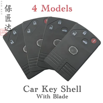 Дистанционный ключ BaoJiangDd Подходит Для корпуса смарт-карты Mazda3 5 6 CX-7 CX-9 RX8 Miata MX5 Blank Blade FOB Case