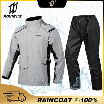 Дождевик, женская мужская куртка, брюки, велосипедный дождевик, дождевик для кемпинга, рыбалки, Мотоциклетный дождевик для мотоциклиста, Походный дождевик