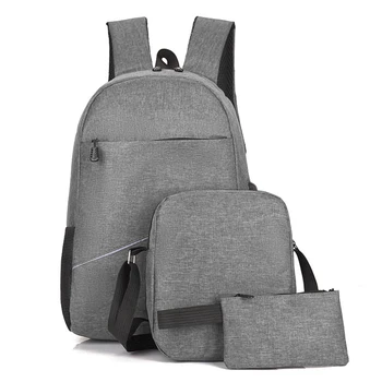 Набор рюкзаков JoyStart Outdoor, деловая дорожная сумка, сумка через плечо, школьная сумка для книг, большая емкость с USB-портом для зарядки для взрослых